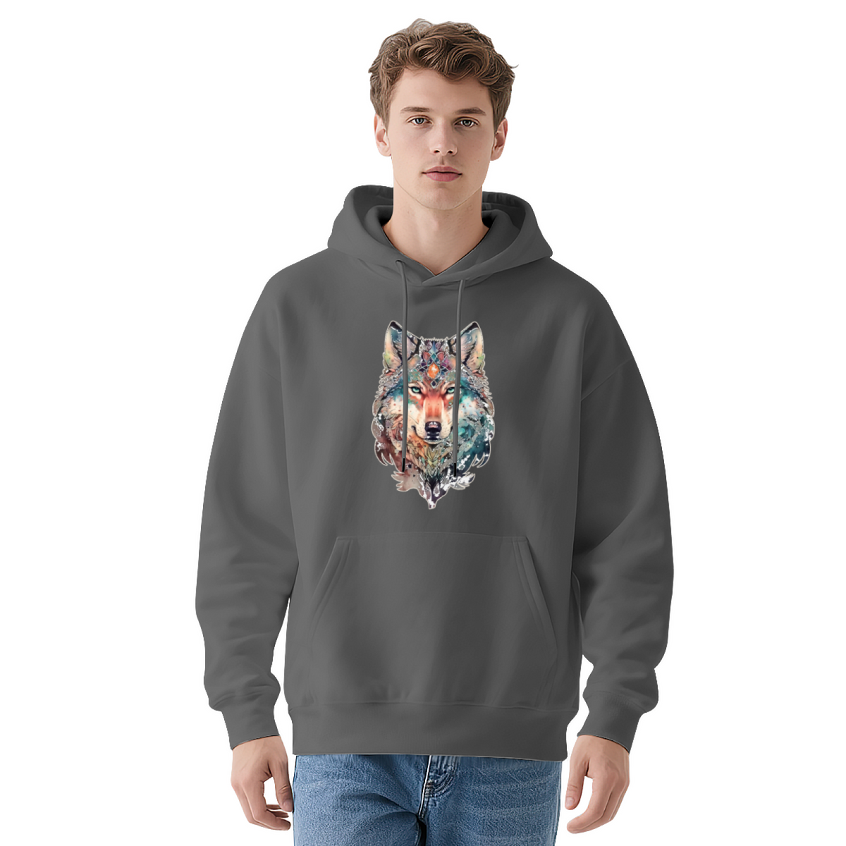 Cosmic Space Hoodie - Unique Graphic Design Pullover product image 12