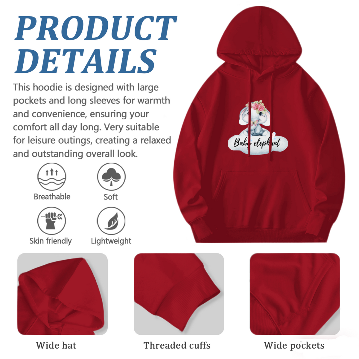 Royal Crown Pullover Hoodie - Bold Statement Graphic #0591 product image 6