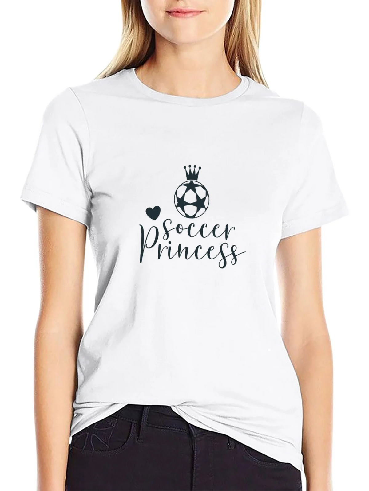 Soccer Princess T-Shirt - Sporty Girls Tee product image 8