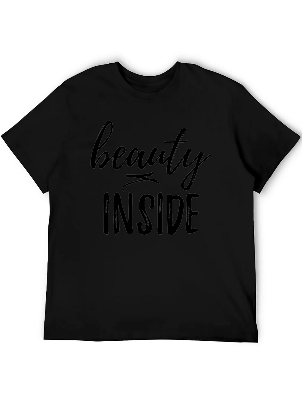 Beauty Inside Graphic Tee - Black T-Shirt product image 5