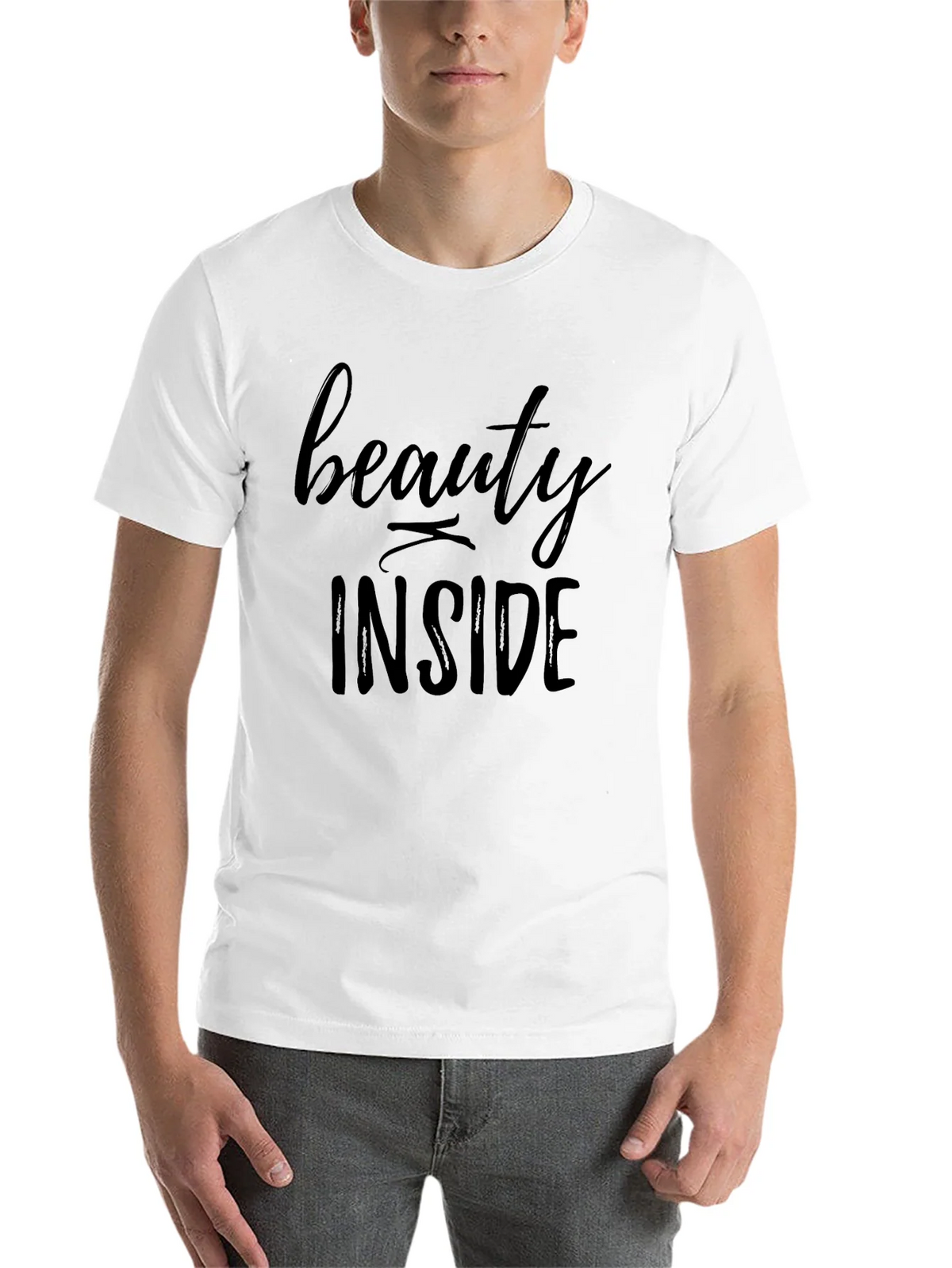 Beauty Inside Graphic Tee - Black T-Shirt product image 10