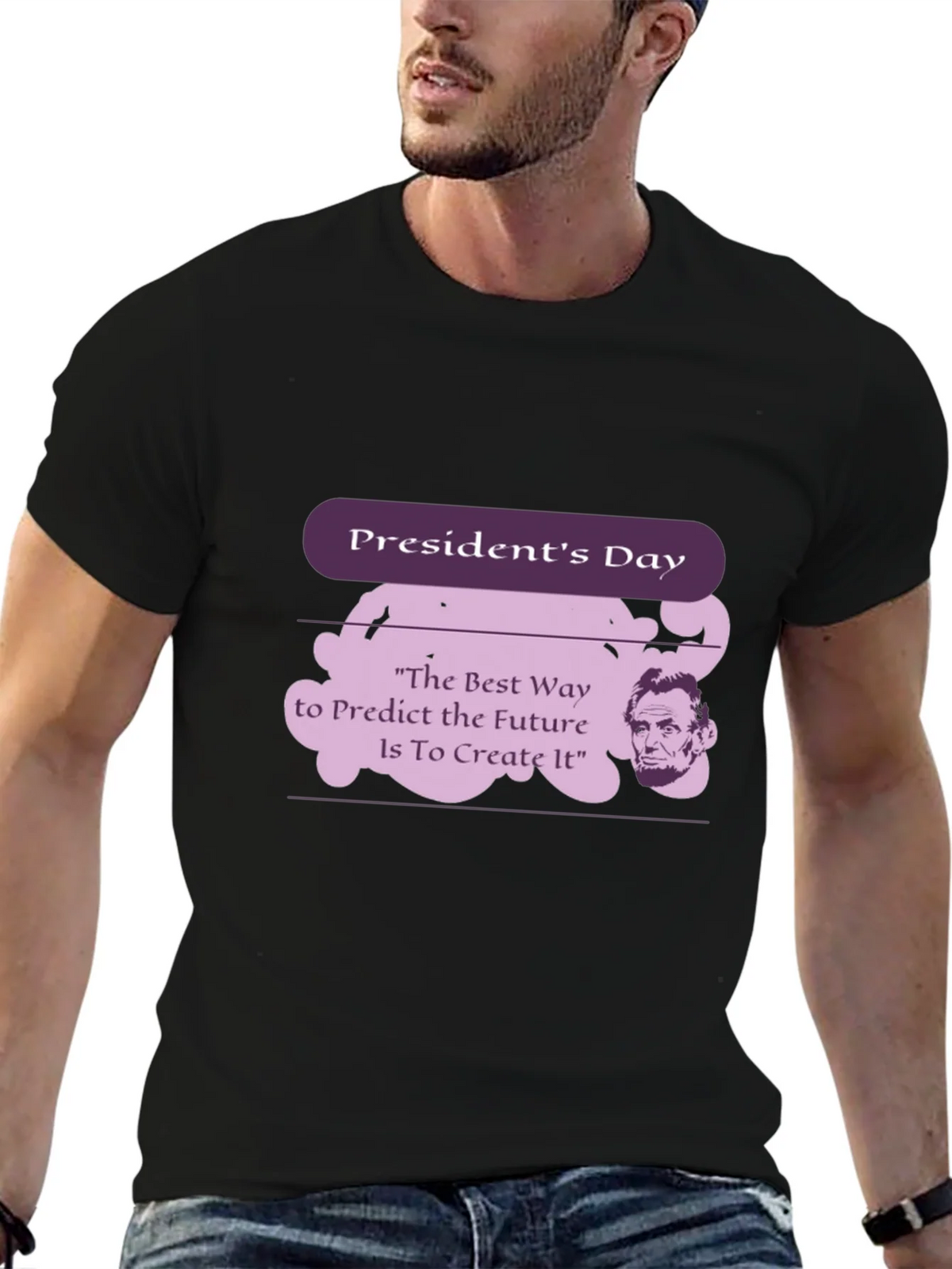 Presidents Day Abraham Lincoln Quote T-Shirt product image 4