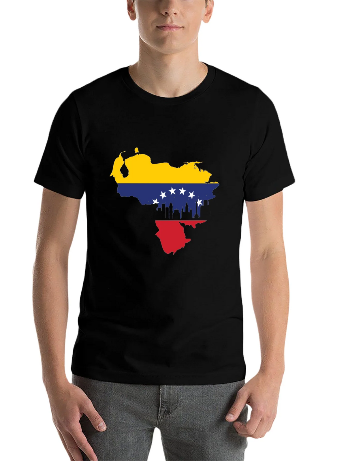 Venezuela Flag Map T-Shirt product image 4