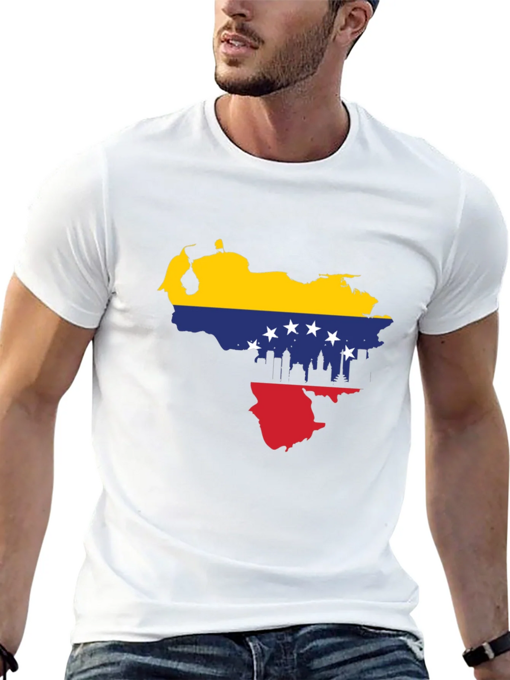 Venezuela Flag Map T-Shirt product image 12
