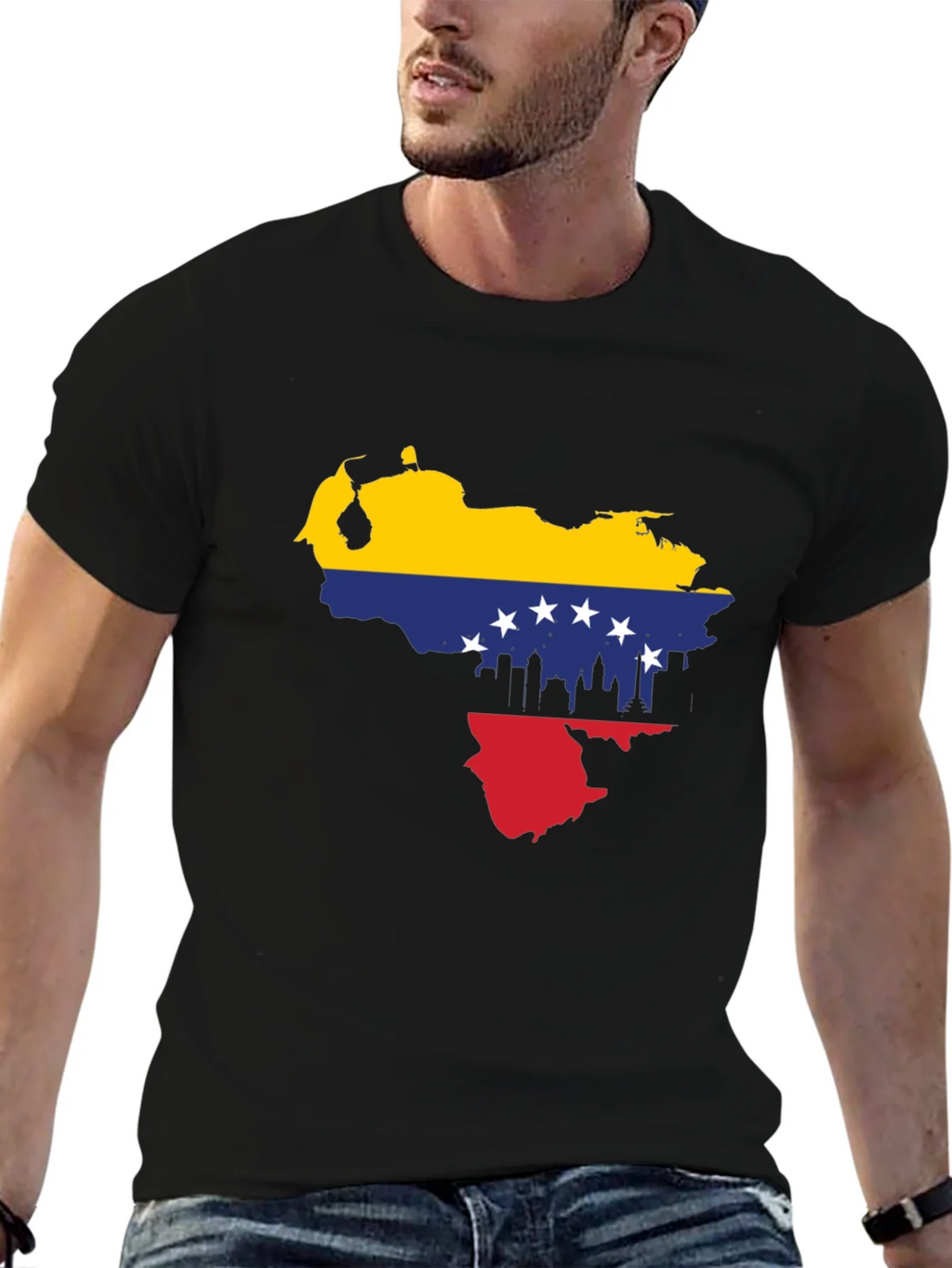 Venezuela Flag Map T-Shirt product image 6