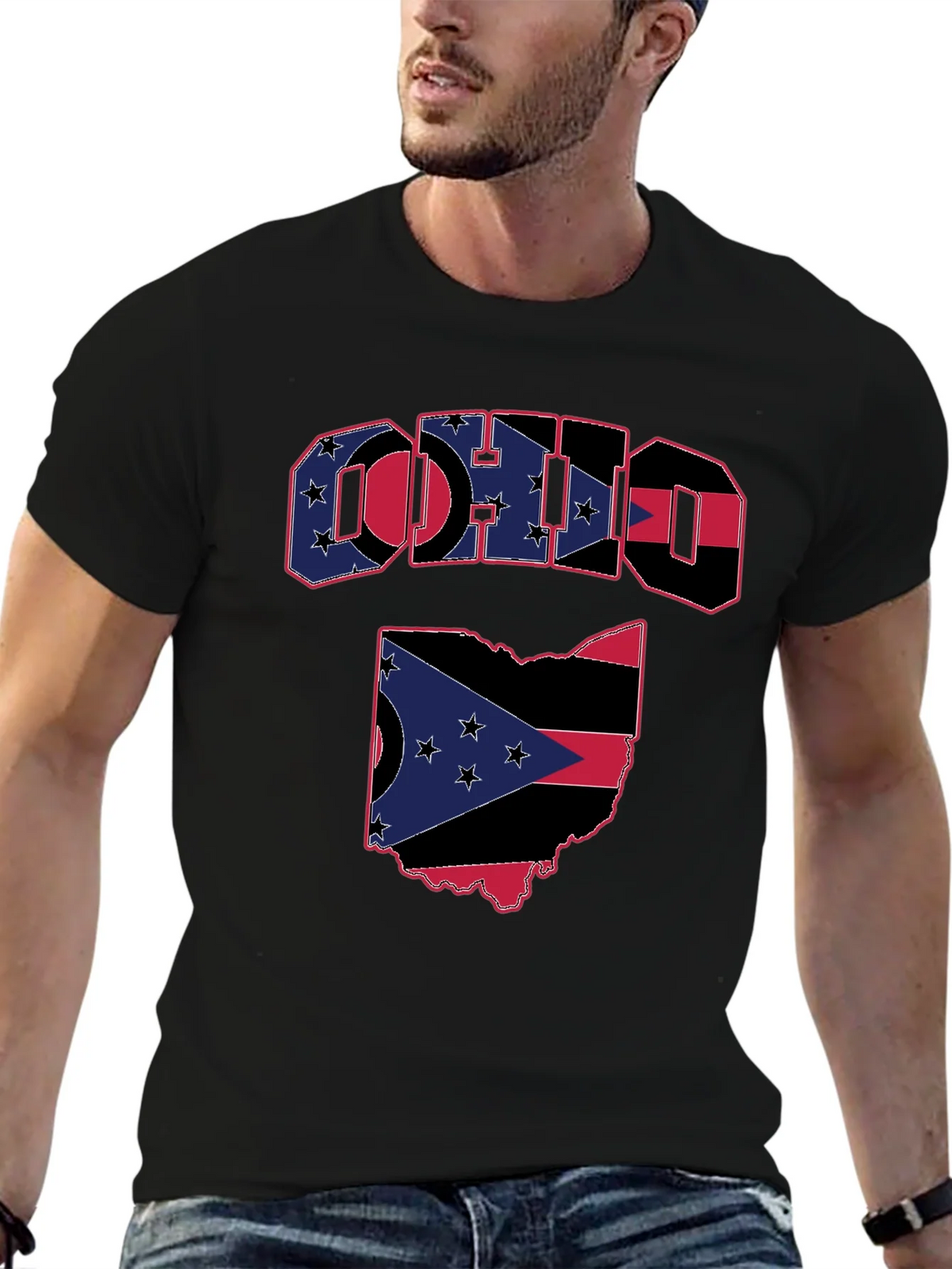 Ohio State Flag T-Shirt product image 4