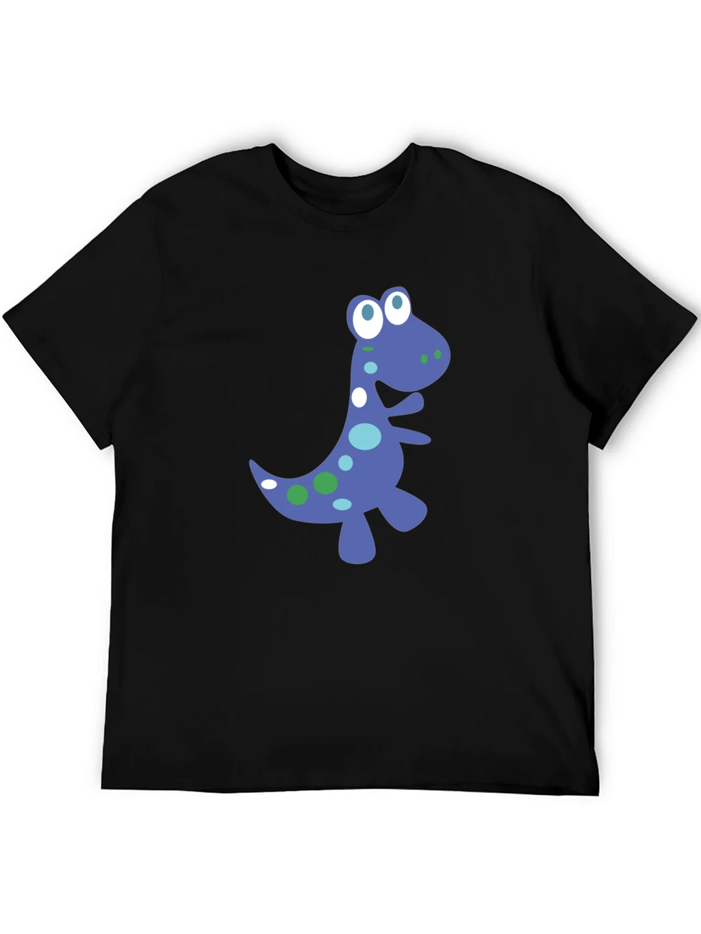 Dino Graphic Tee - Fun Black T-Shirt product image 5