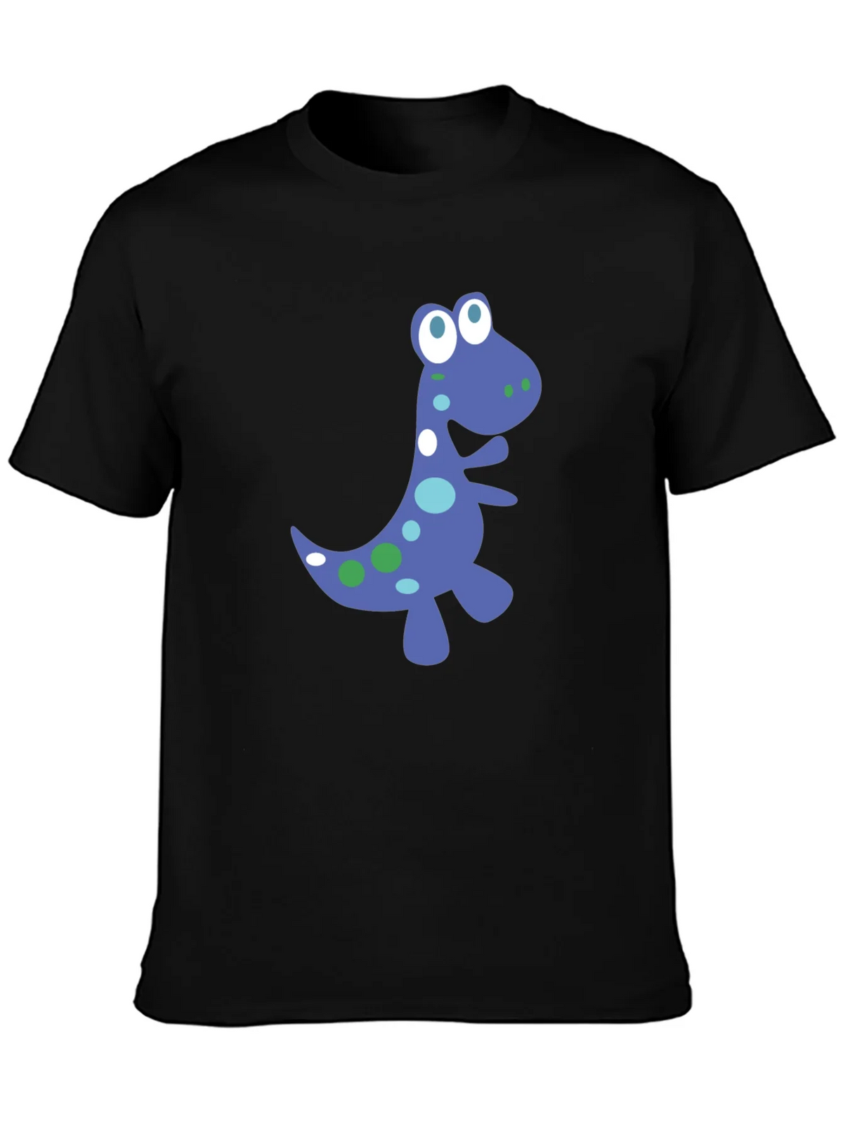 Dino Graphic Tee - Fun Black T-Shirt product image 3