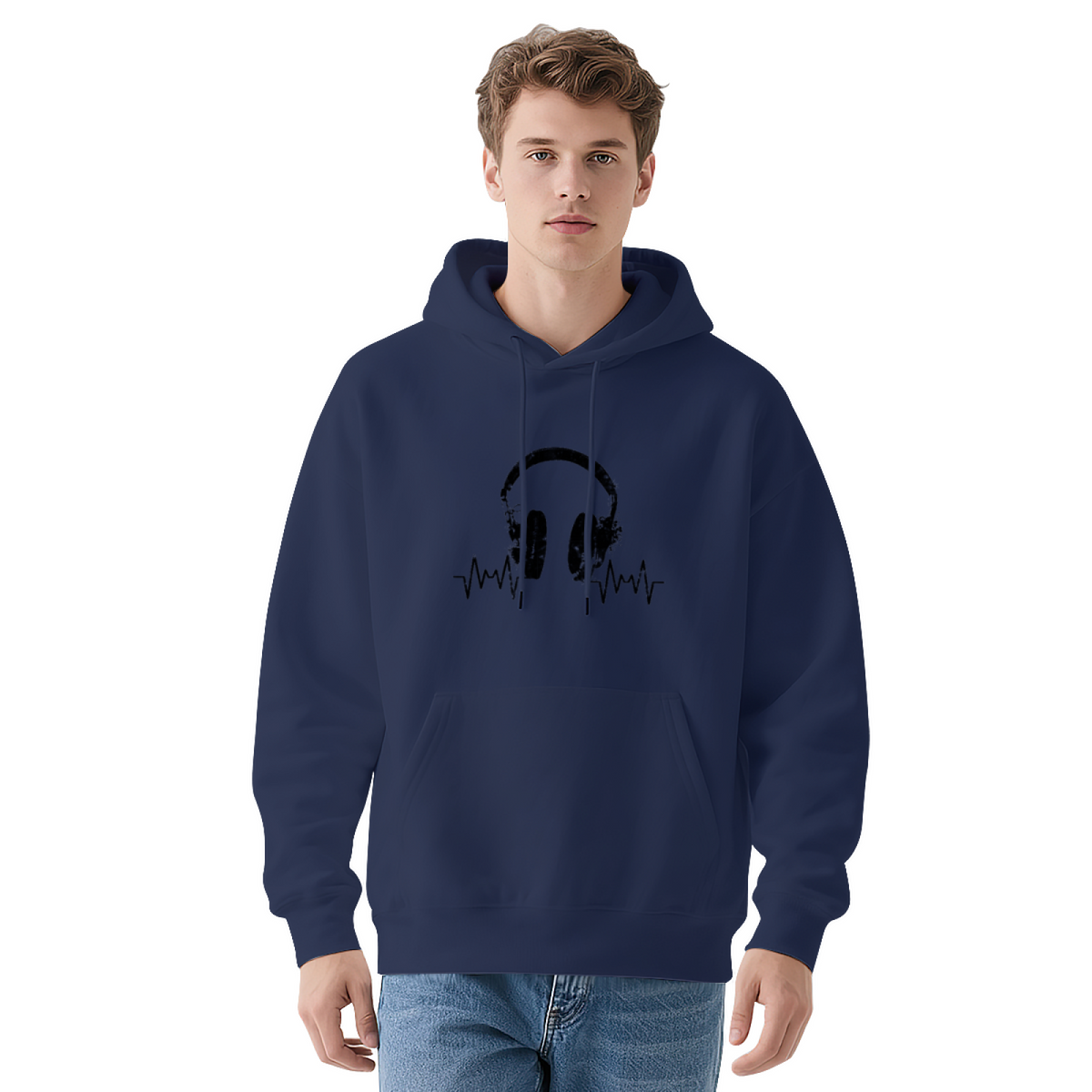 Statement Piece Hoodie - Bold Design Pullover #0684 product image 11