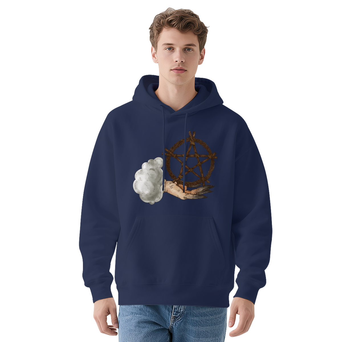 Retro Vintage Hoodie - Stand Out Design Pullover #0658 product image 10