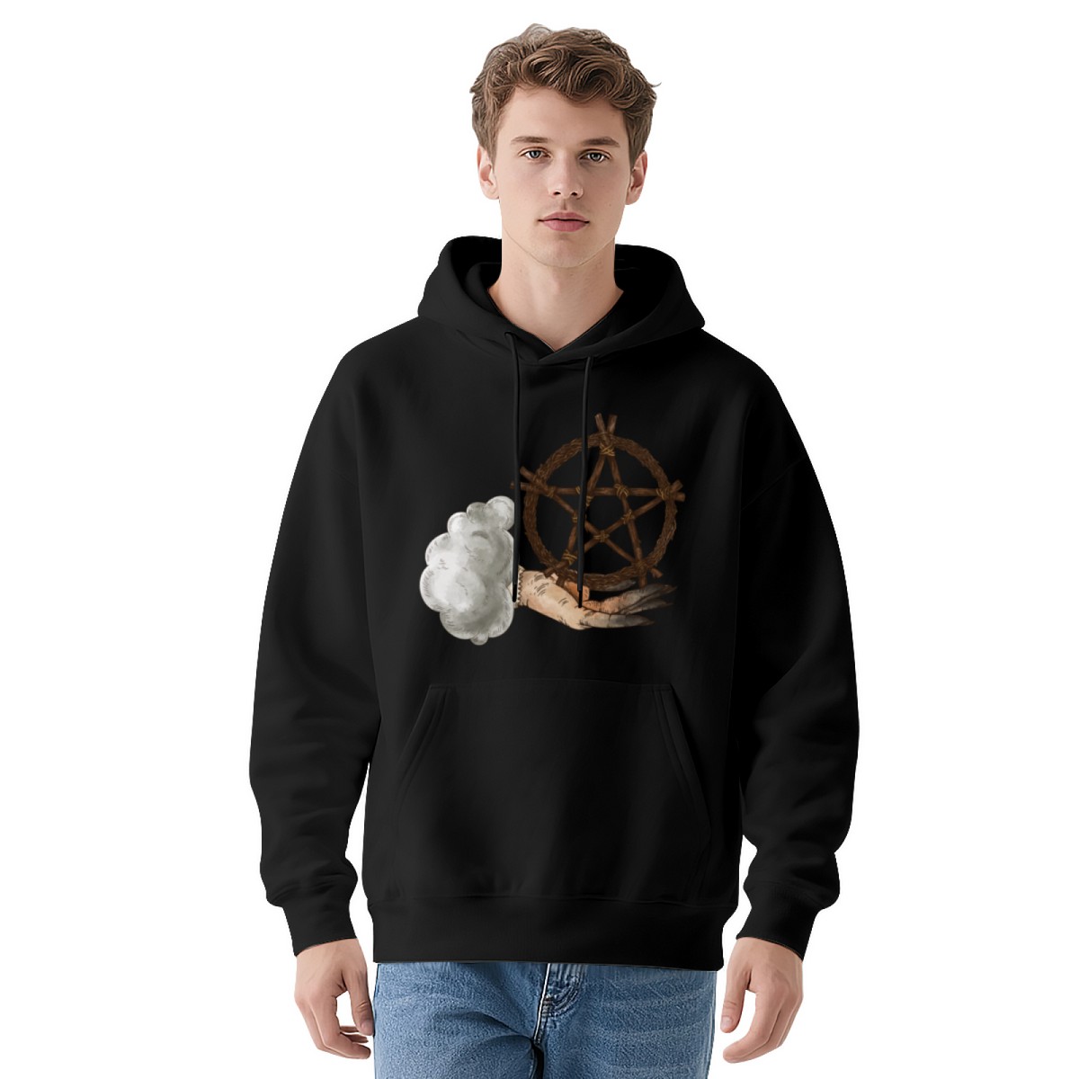 Retro Vintage Hoodie - Stand Out Design Pullover #0658 product image 9