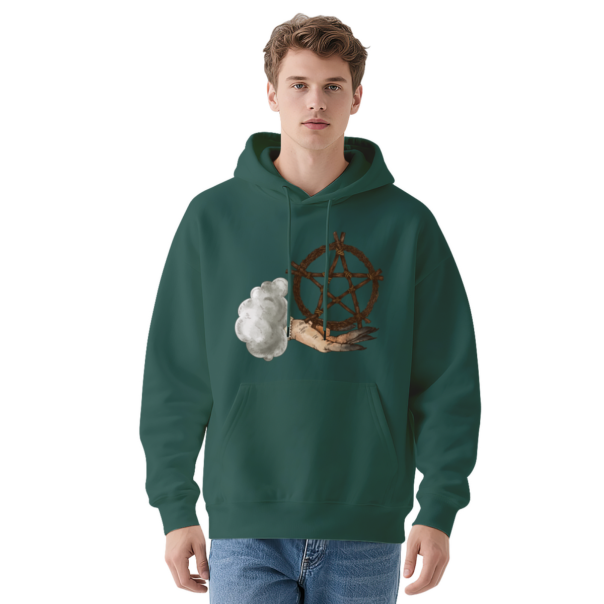 Retro Vintage Hoodie - Stand Out Design Pullover #0658 product image 13