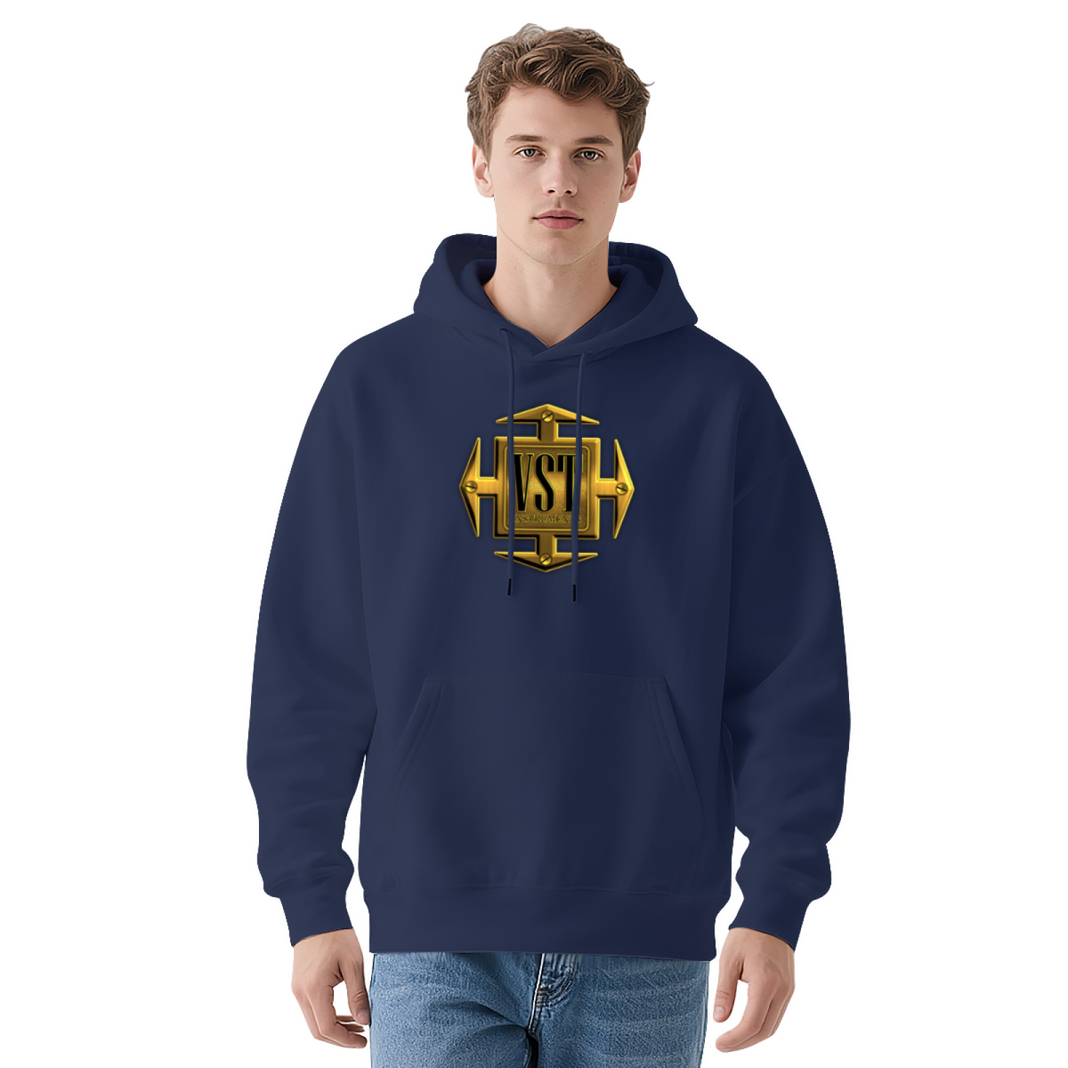Edgy Streetwear Hoodie - Dark Art Design Pullover #0643 product image 1