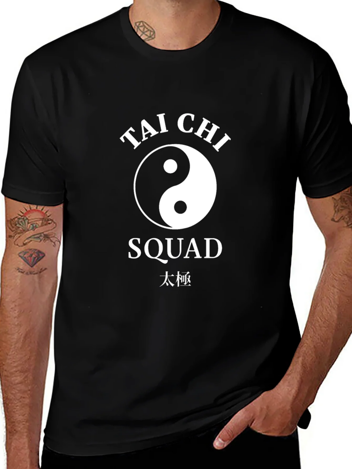 Tai Chi Squad Black T-Shirt product image 1