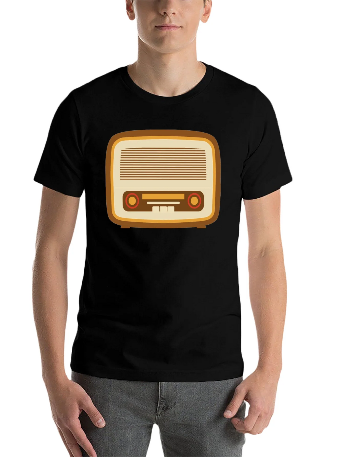 Vintage Radio Graphic Tee - Retro Style product image 4