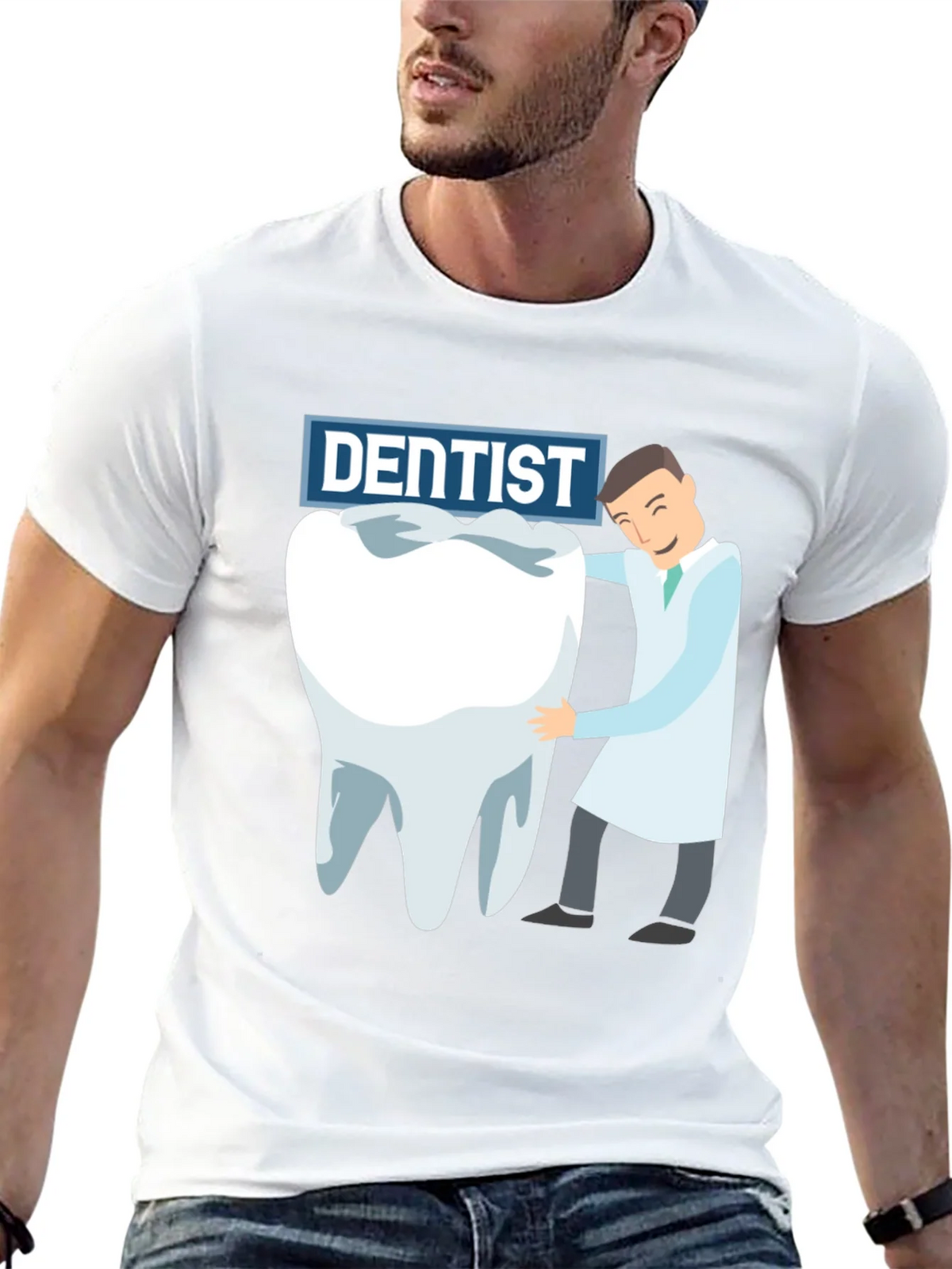 Dentist Graphic Tee - Funny Tooth T-Shirt product image 12