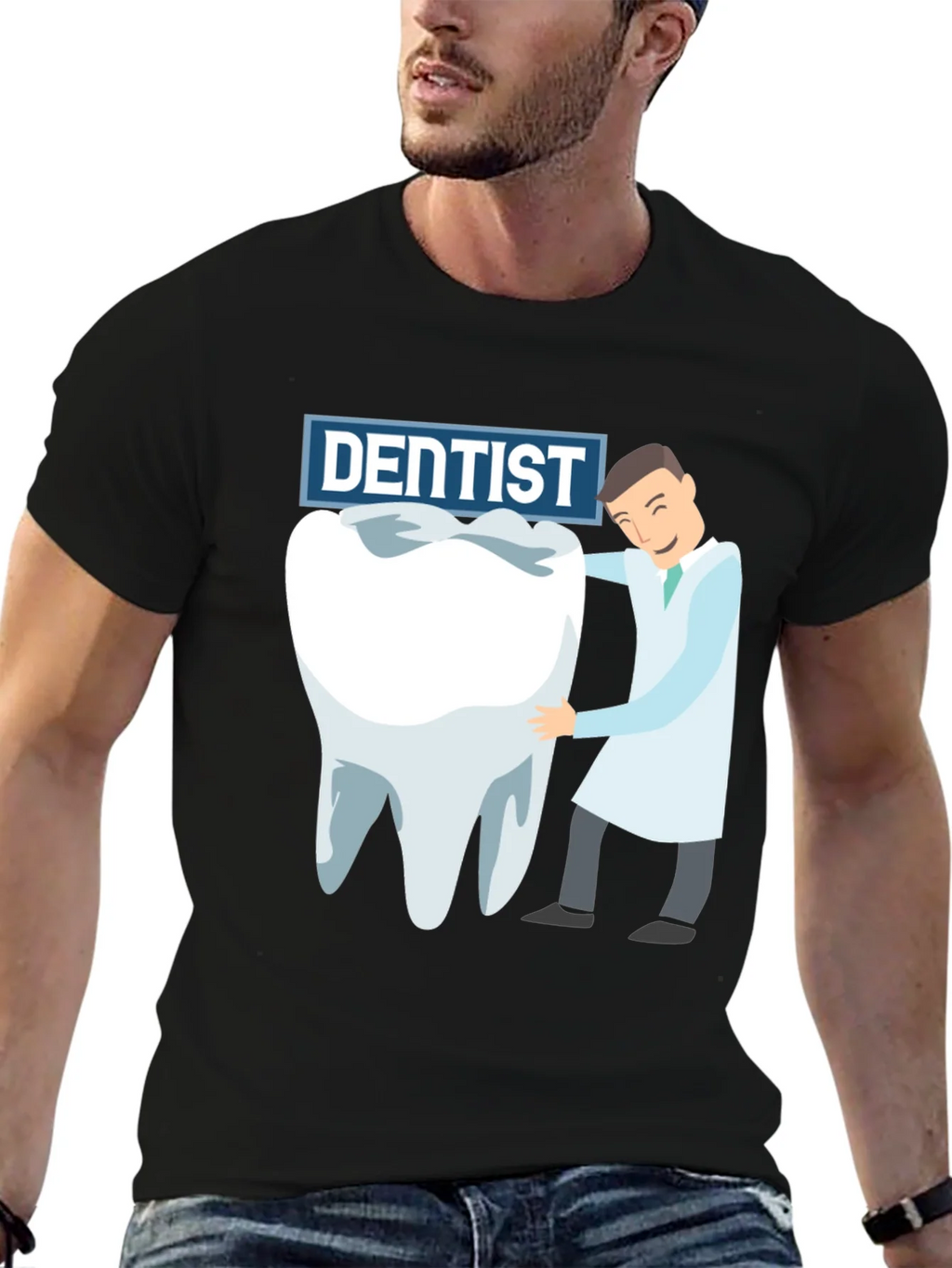 Dentist Graphic Tee - Funny Tooth T-Shirt product image 6