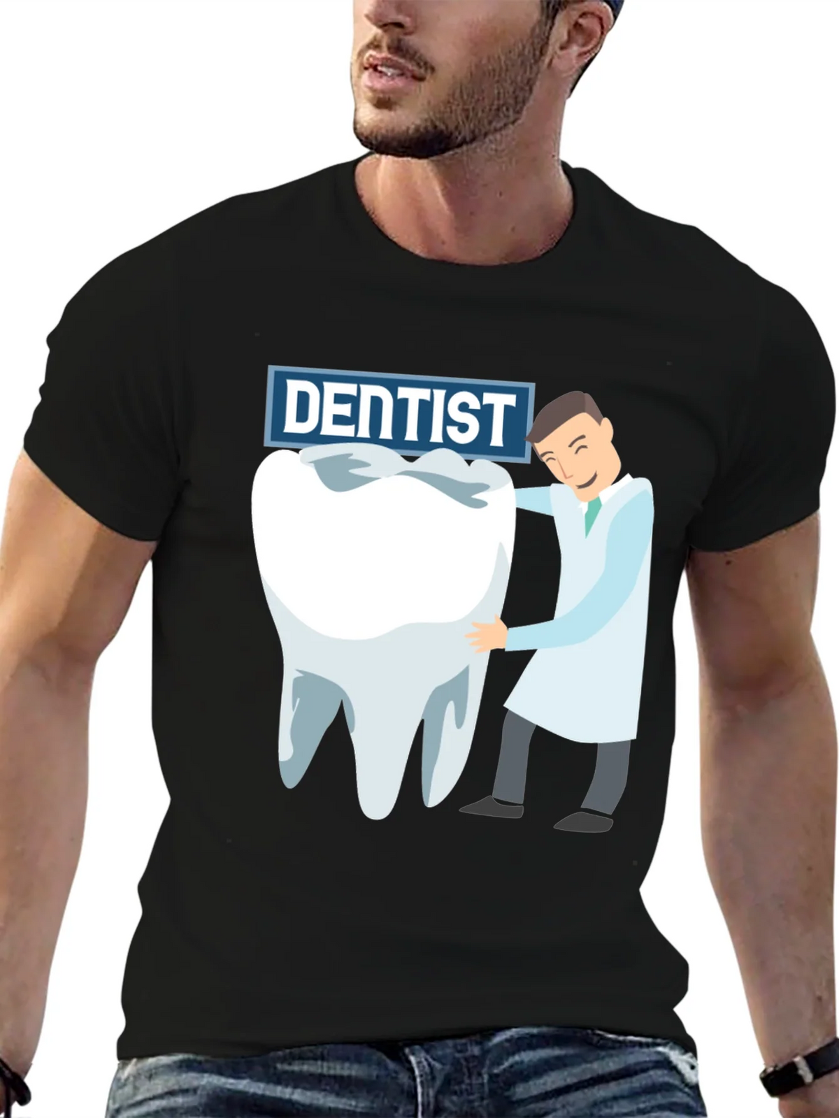 Dentist Graphic Tee - Funny Tooth T-Shirt product image 6