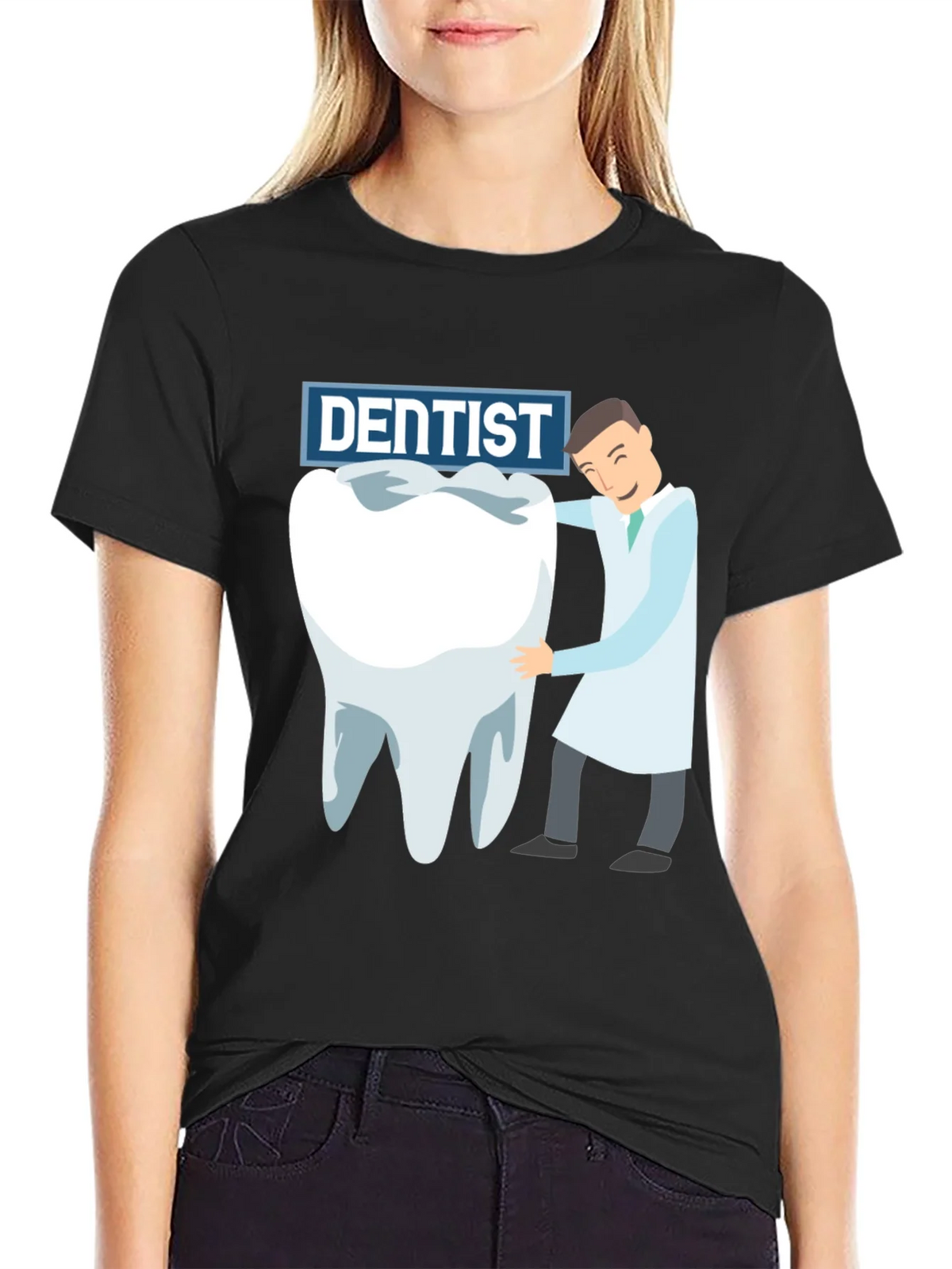 Dentist Graphic Tee - Funny Tooth T-Shirt product image 2