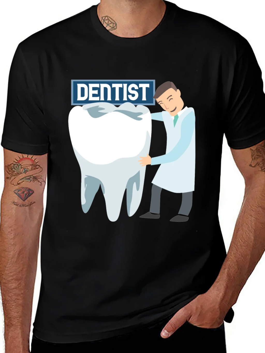Dentist Graphic Tee - Funny Tooth T-Shirt product image 1