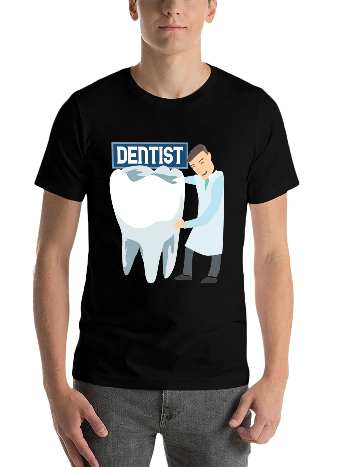 Dentist Graphic Tee - Funny Tooth T-Shirt product image 4