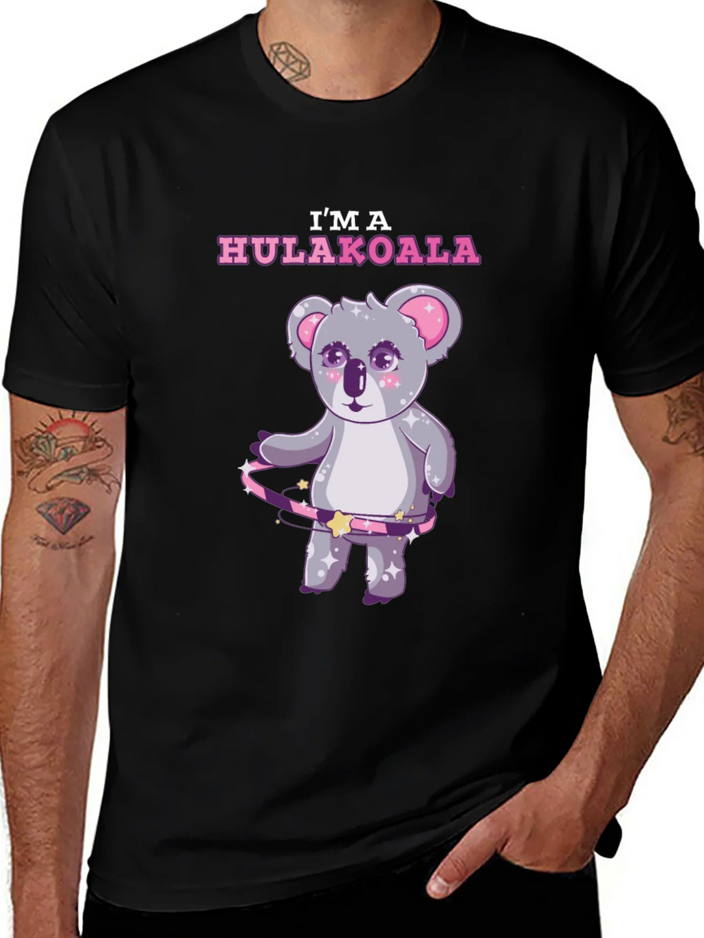 Hula Koala Bear T-Shirt - Cute Cartoon Tee product image 1