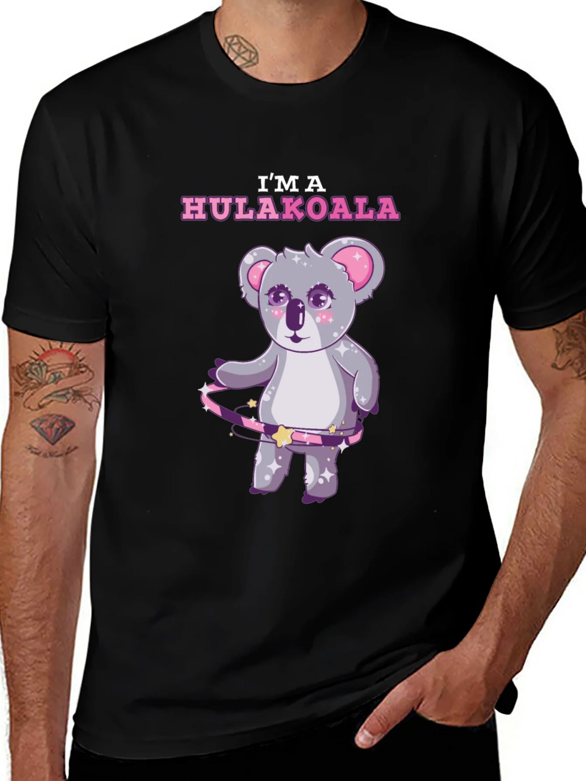 Hula Koala Bear T-Shirt - Cute Cartoon Tee product image 1