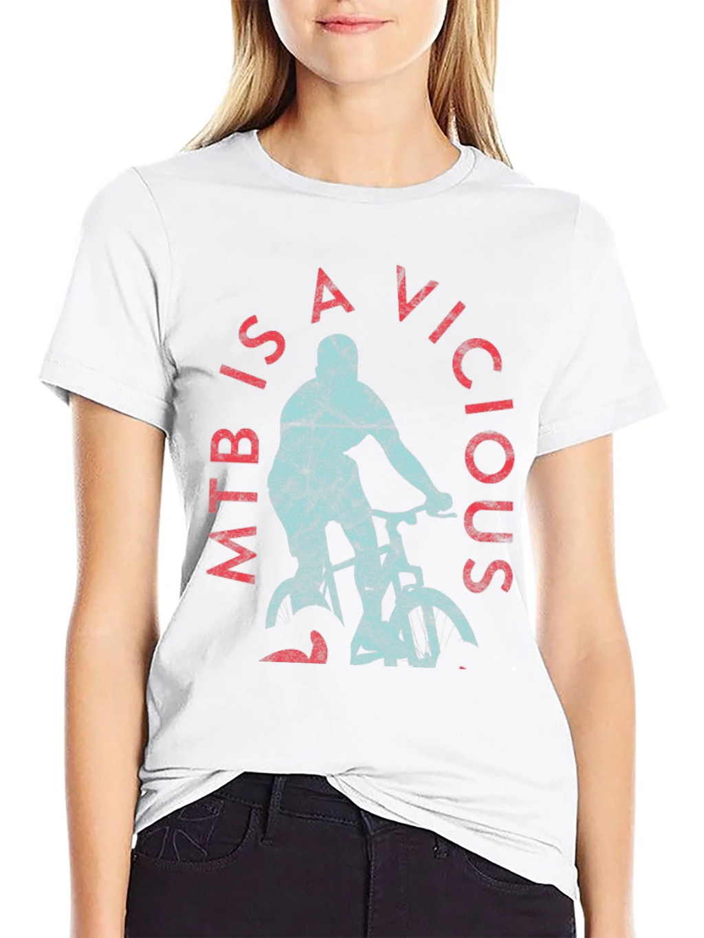 MTB Is a Vicious Sport Graphic T-Shirt product image 8