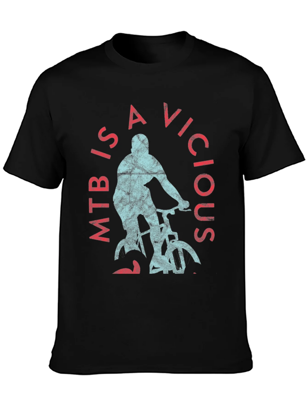 MTB Is a Vicious Sport Graphic T-Shirt product image 3