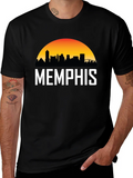 Memphis Skyline T-Shirt - City Pride Graphic Tee product image 1