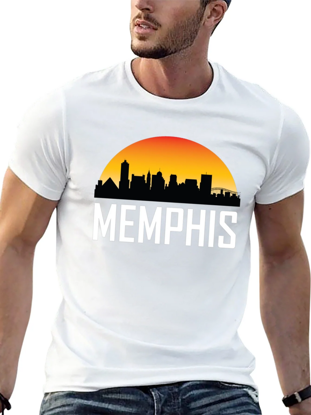 Memphis Skyline T-Shirt - City Pride Graphic Tee product image 12