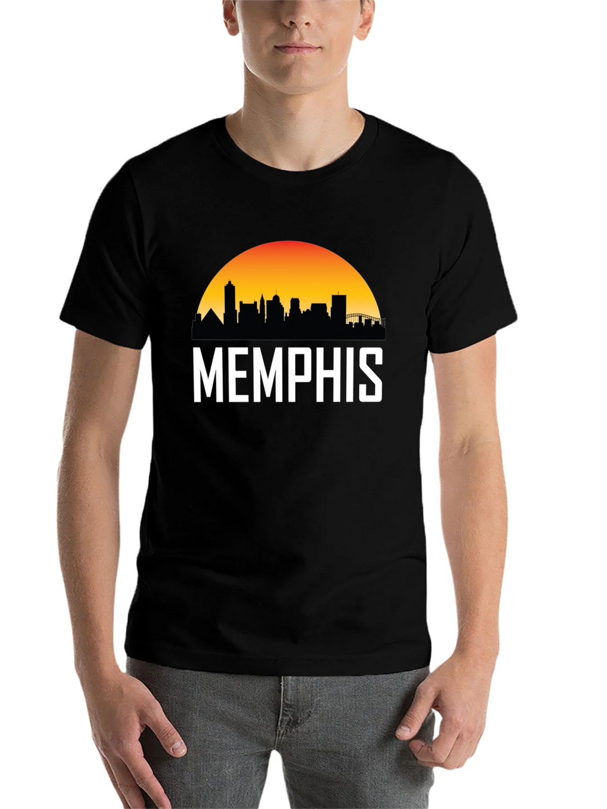 Memphis Skyline T-Shirt - City Pride Graphic Tee product image 4