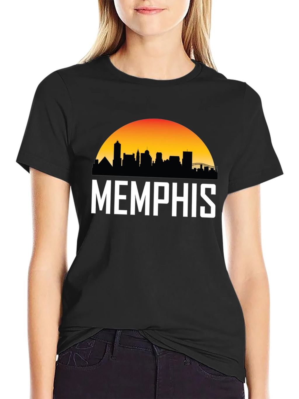 Memphis Skyline T-Shirt - City Pride Graphic Tee product image 2