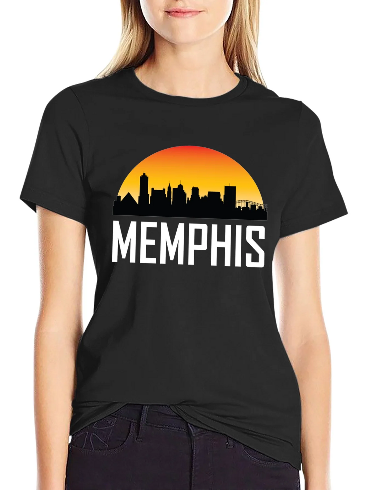 Memphis Skyline T-Shirt - City Pride Graphic Tee product image 2