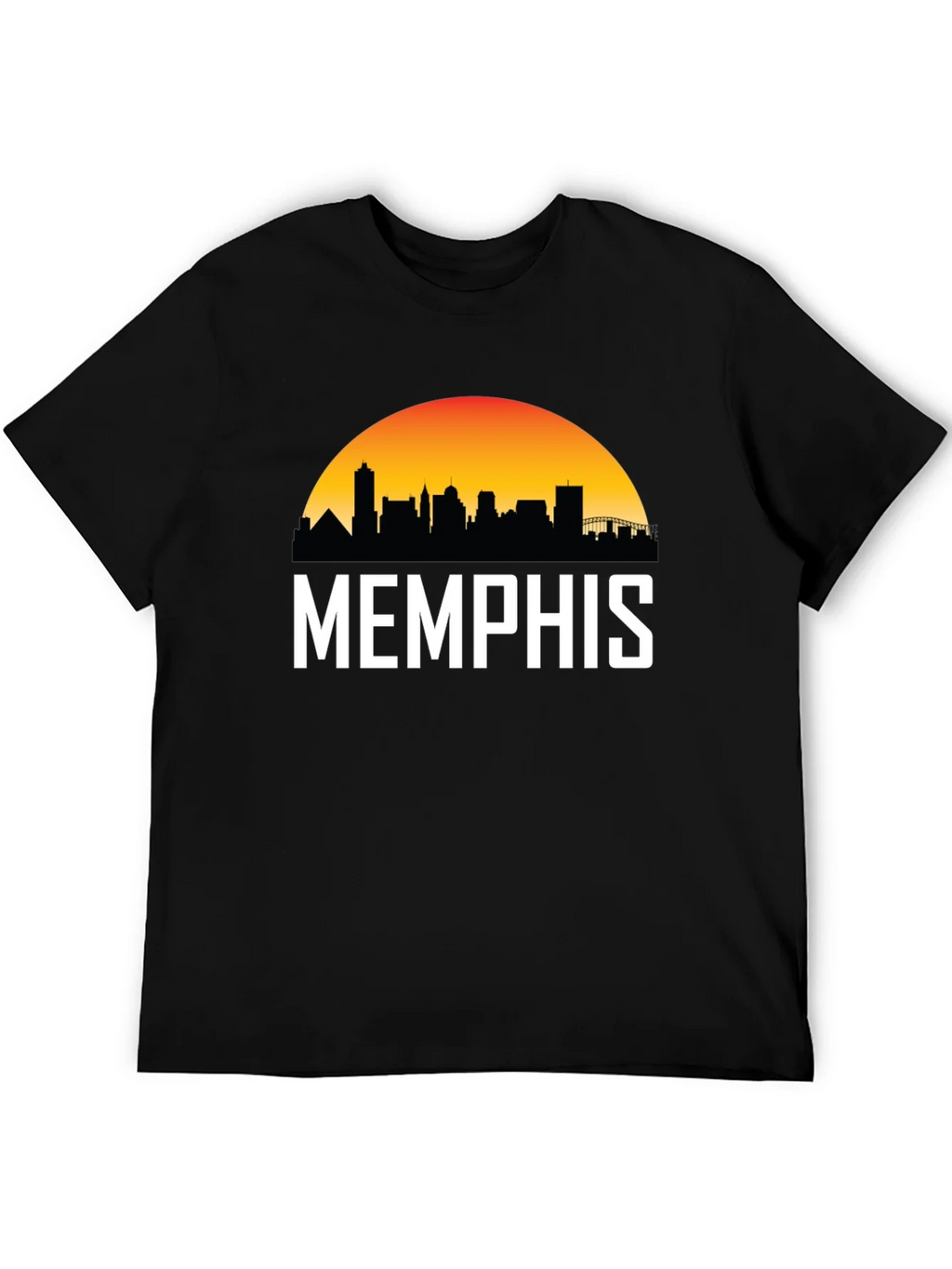 Memphis Skyline T-Shirt - City Pride Graphic Tee product image 5
