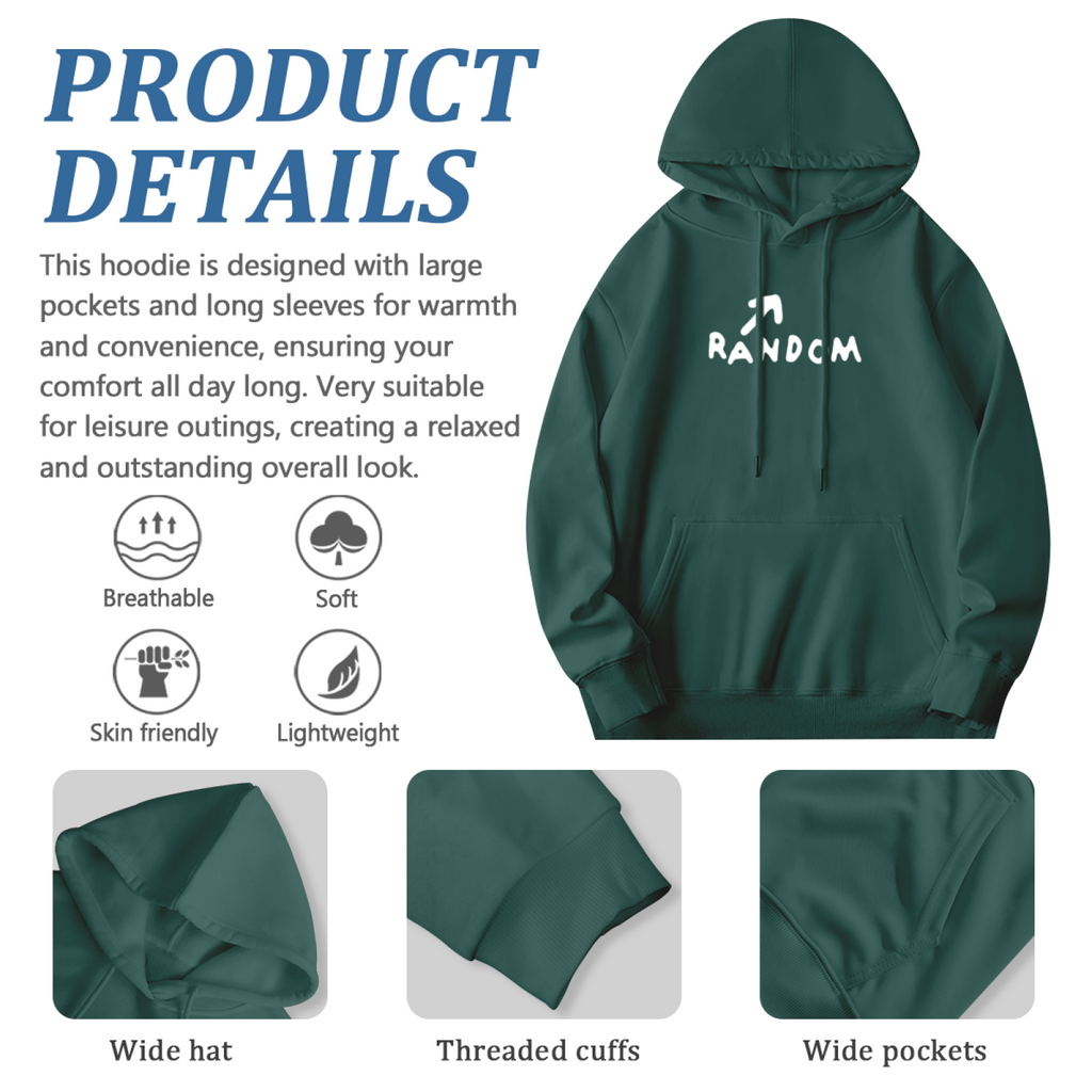 Bold Street Art Hoodie - Urban Graphic Pullover #0617 product image 6
