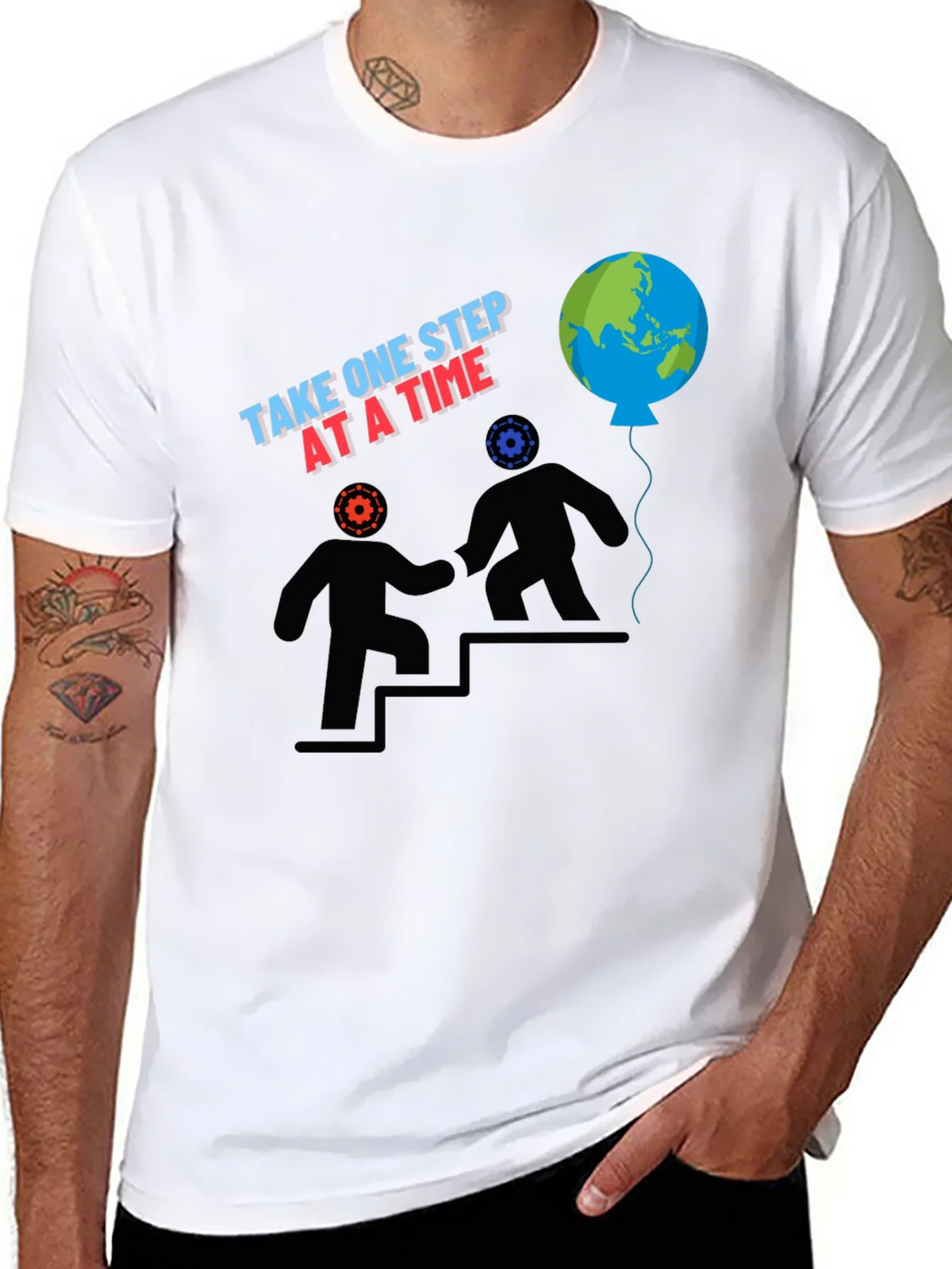 Take One Step at a Time Graphic Tee product image 7