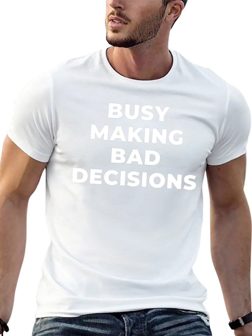 Funny Bad Decisions Graphic Tee - Casual Humor product image 12