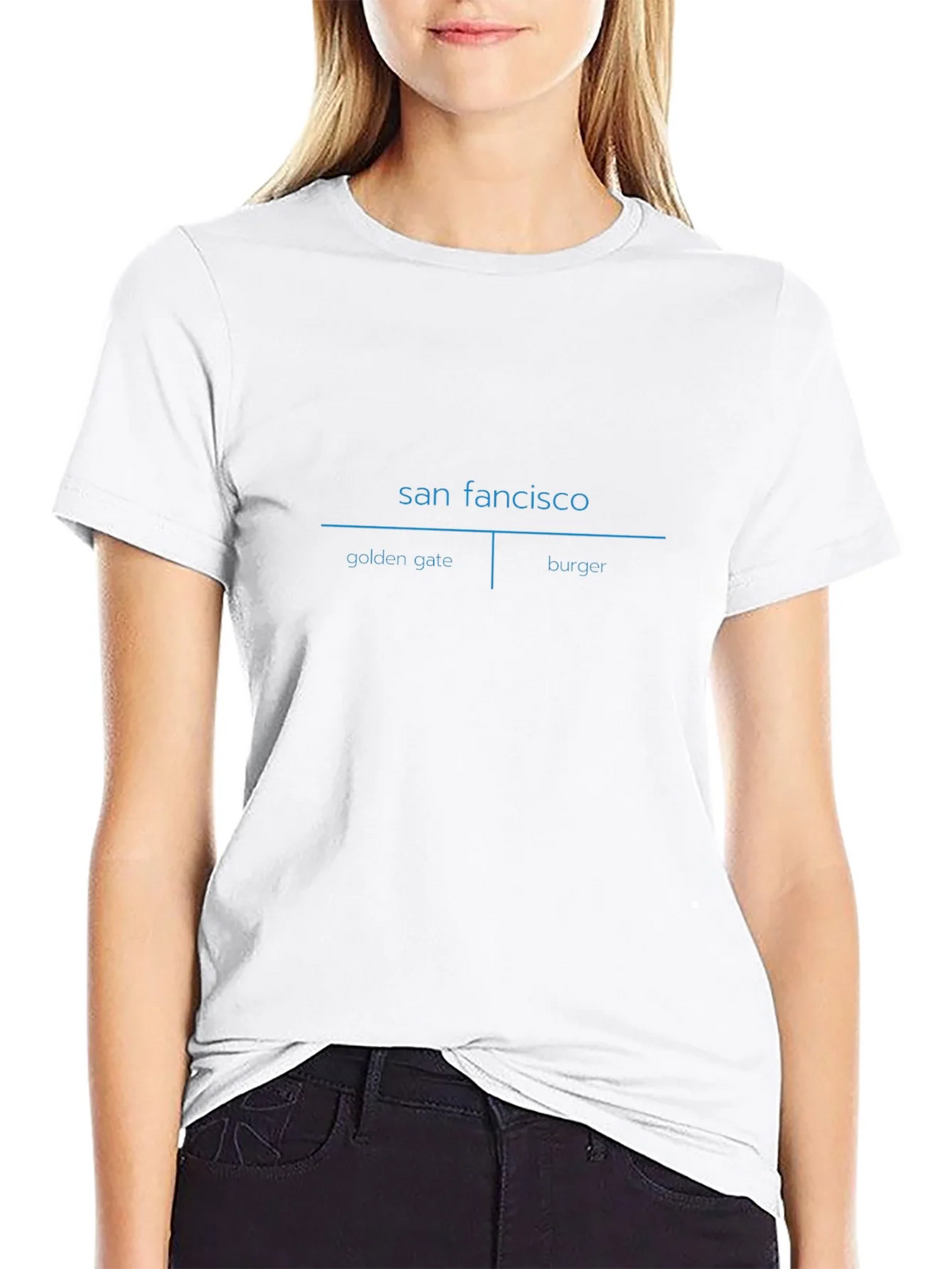 San Francisco Tee - Golden Gate & Burger - Stylish City product image 8