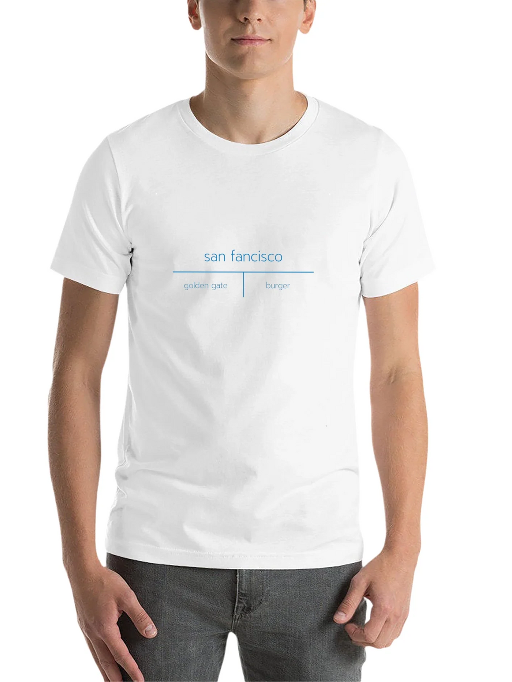 San Francisco Tee - Golden Gate & Burger - Stylish City product image 10