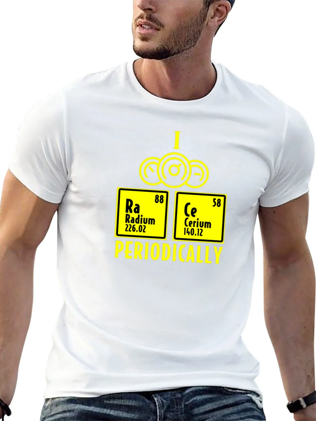 I Race Periodically T-Shirt - Chemistry Element Graphic Tee product image 10