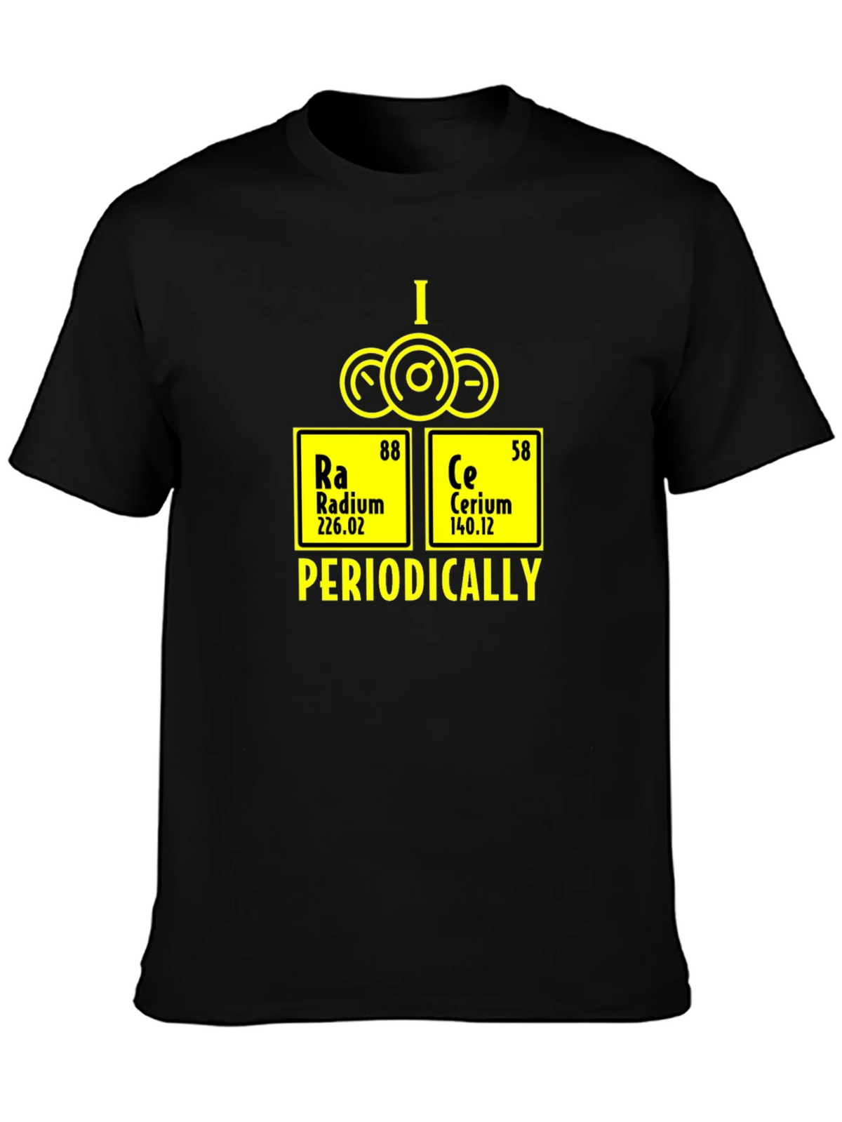 I Race Periodically T-Shirt - Chemistry Element Graphic Tee product image 3