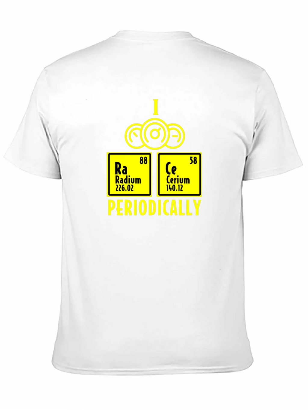 I Race Periodically T-Shirt - Chemistry Element Graphic Tee product image 8