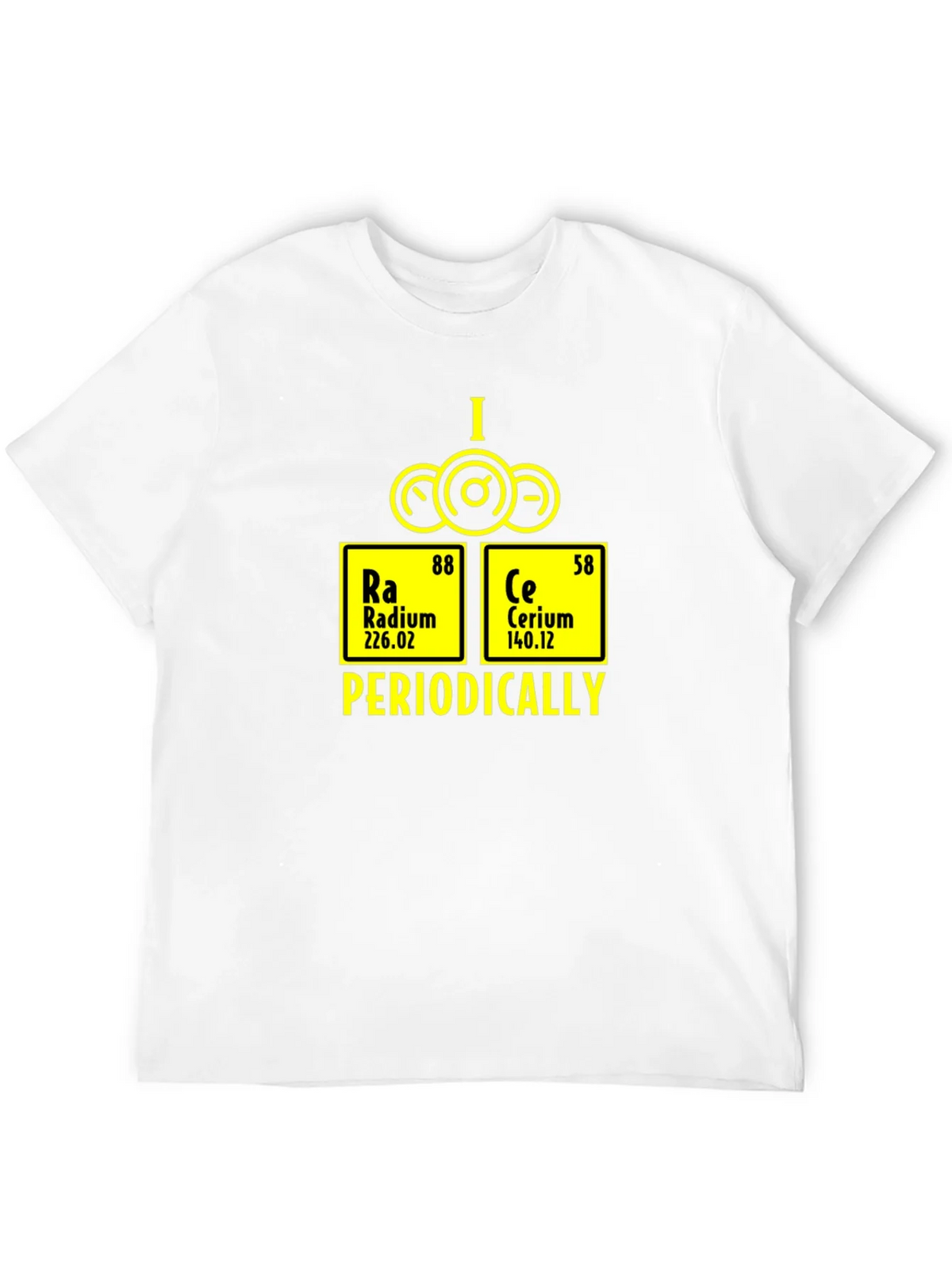 I Race Periodically T-Shirt - Chemistry Element Graphic Tee product image 9