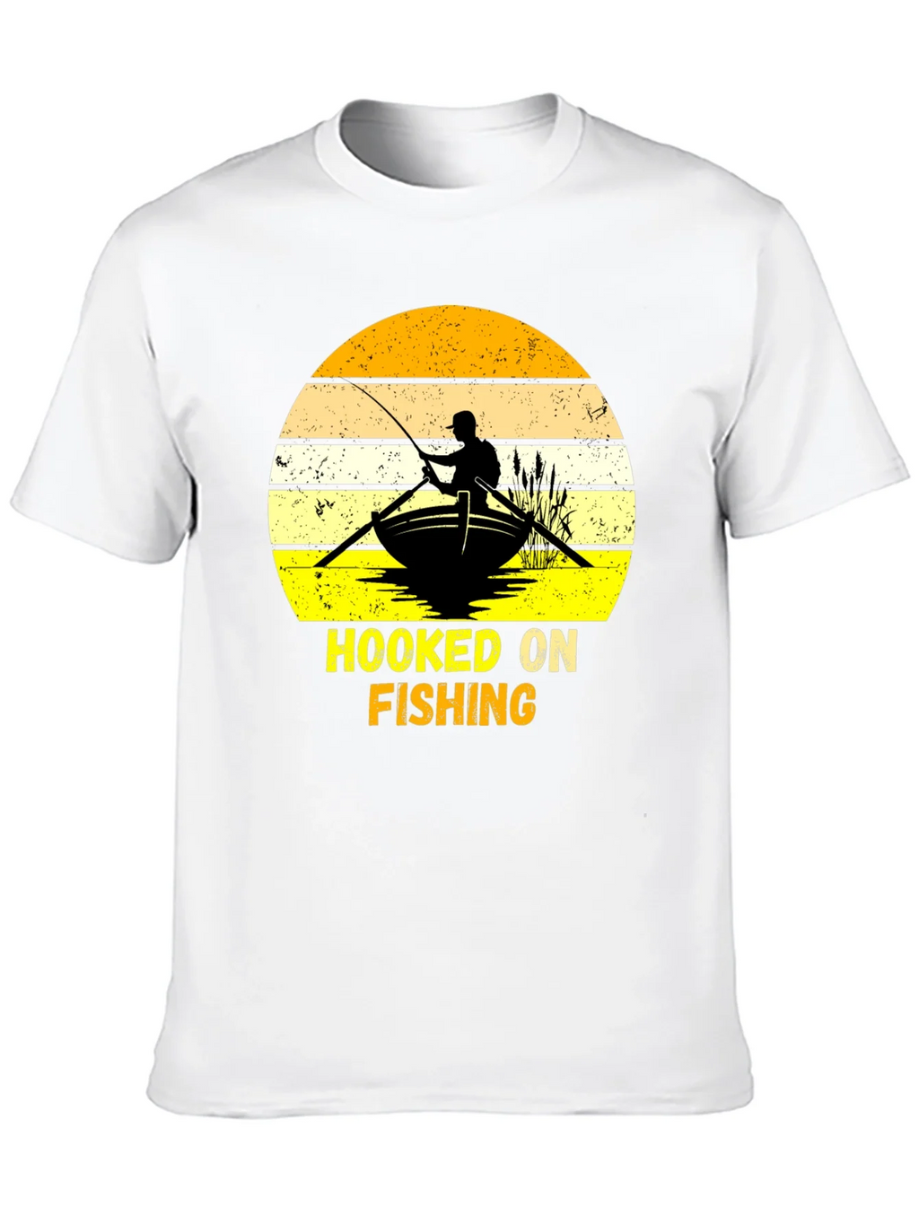 Hooked On Fishing Graphic T-Shirt product image 9