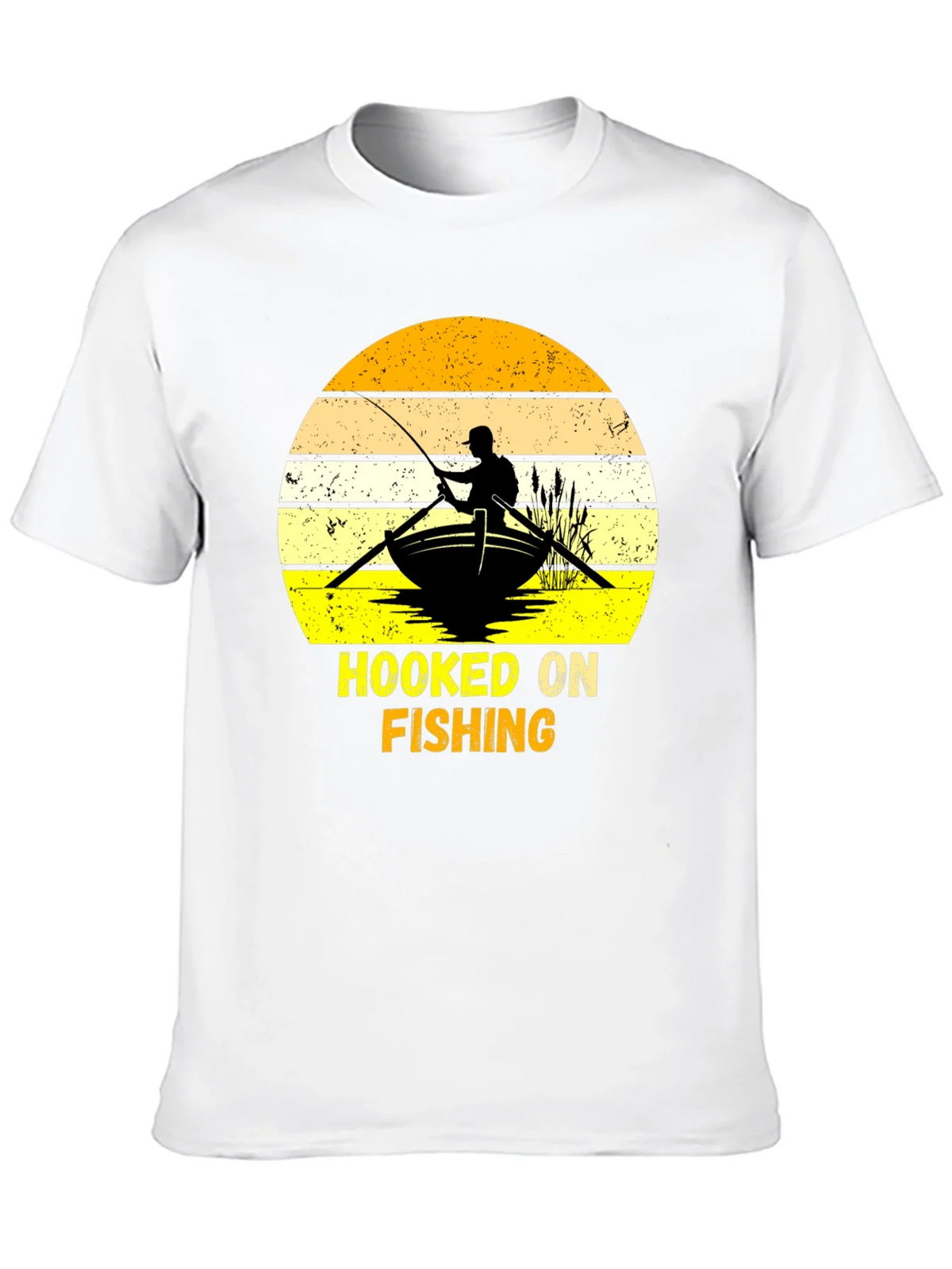 Hooked On Fishing Graphic T-Shirt product image 9