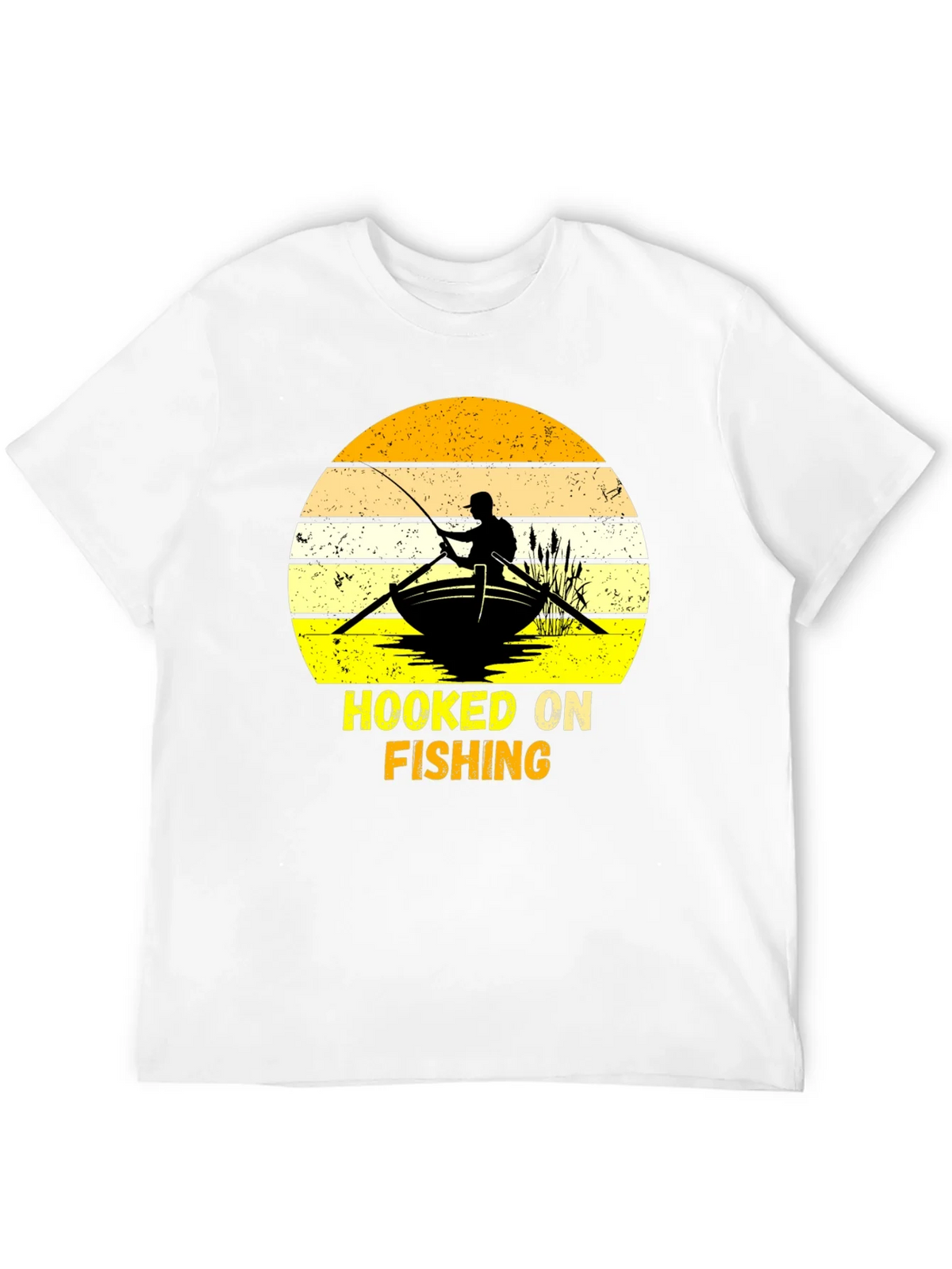 Hooked On Fishing Graphic T-Shirt product image 11