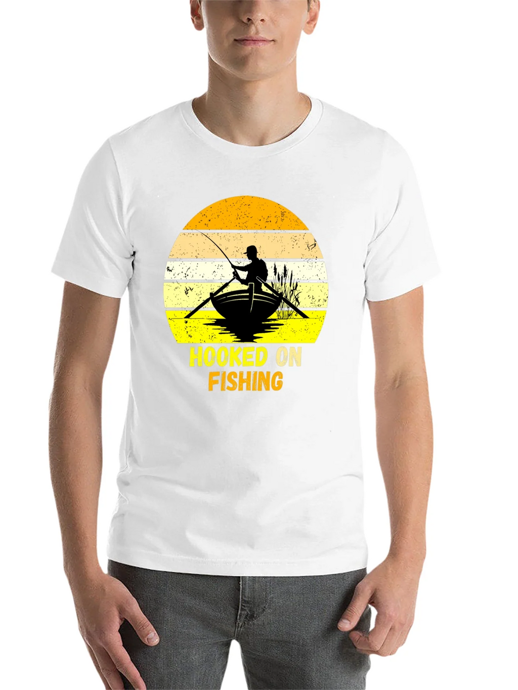 Hooked On Fishing Graphic T-Shirt product image 10