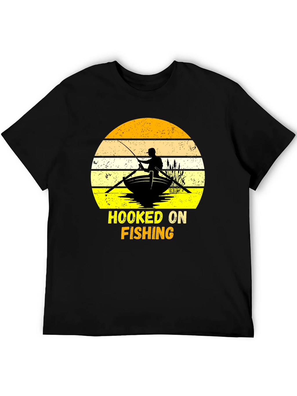 Hooked On Fishing Graphic T-Shirt product image 5