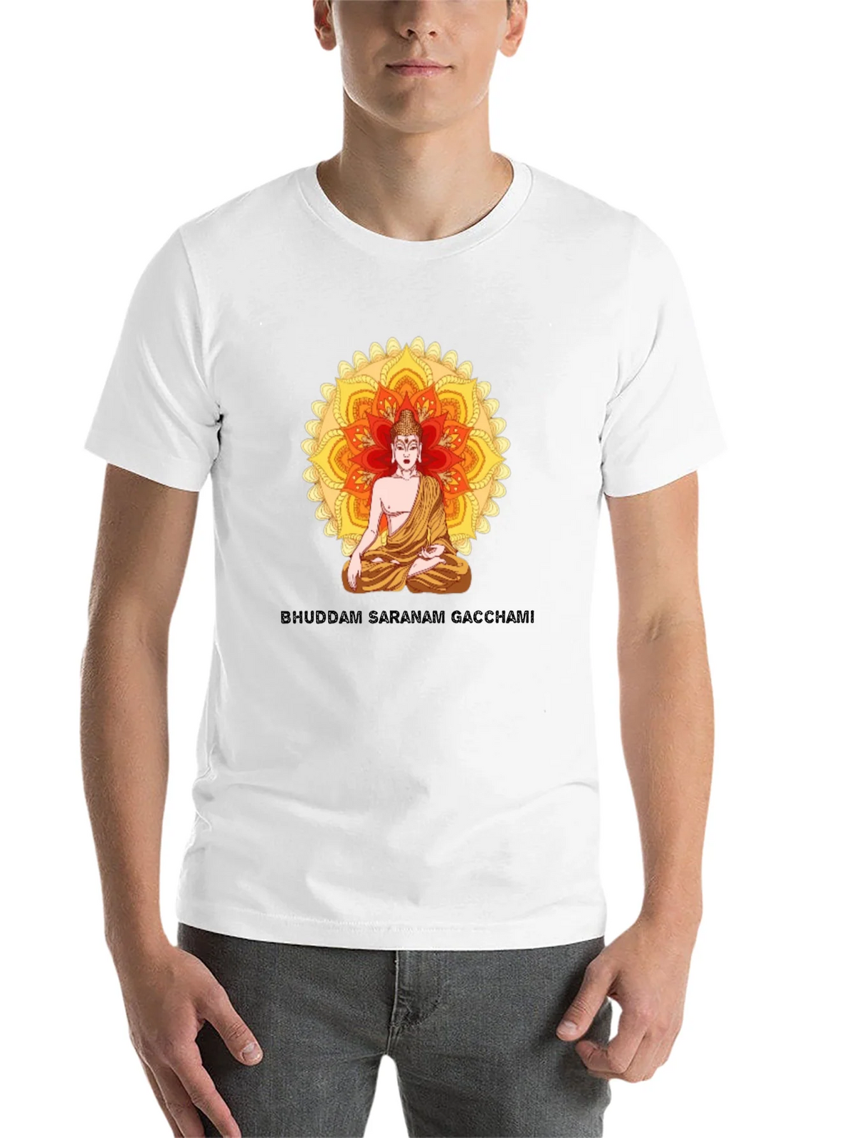 Buddham Saranam Gacchami Graphic Tee product image 10